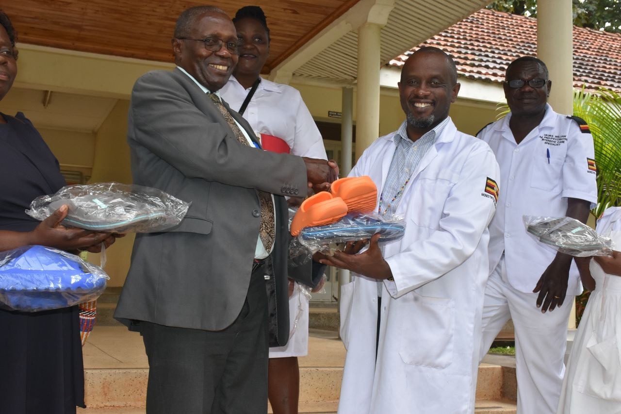 Butabika Veterans Association Brings Hope and Dignity to Mental Health as it donates Footwear for Patients